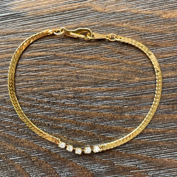Jewelry - 14k gold plated bracelet